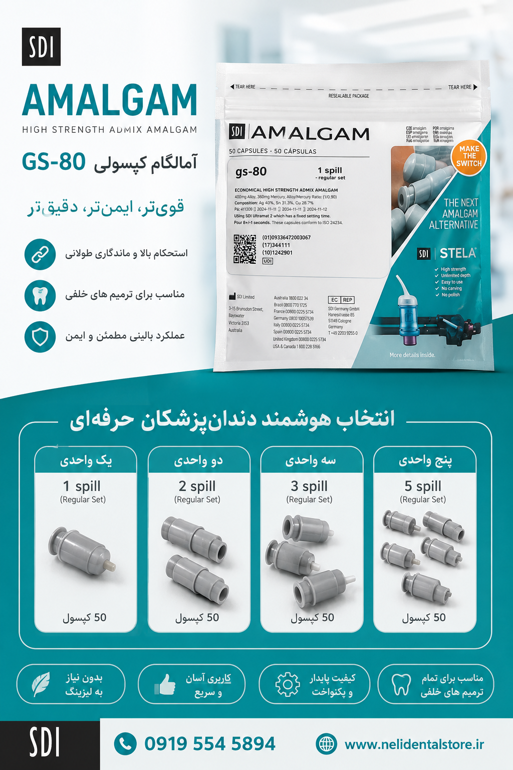 آمالگام SDI